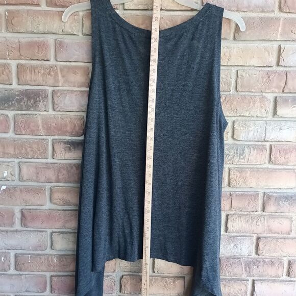 Smokey grey Torrid top , spring 2015 - Picture 5 of 6